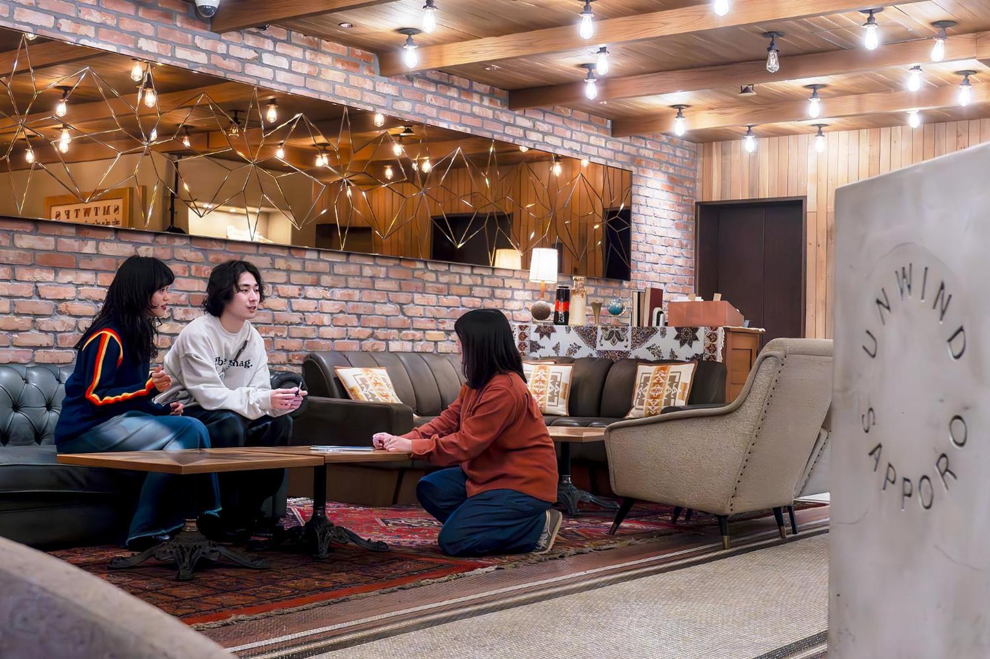 Unwind Hotel & Bar Sapporo Exterior foto