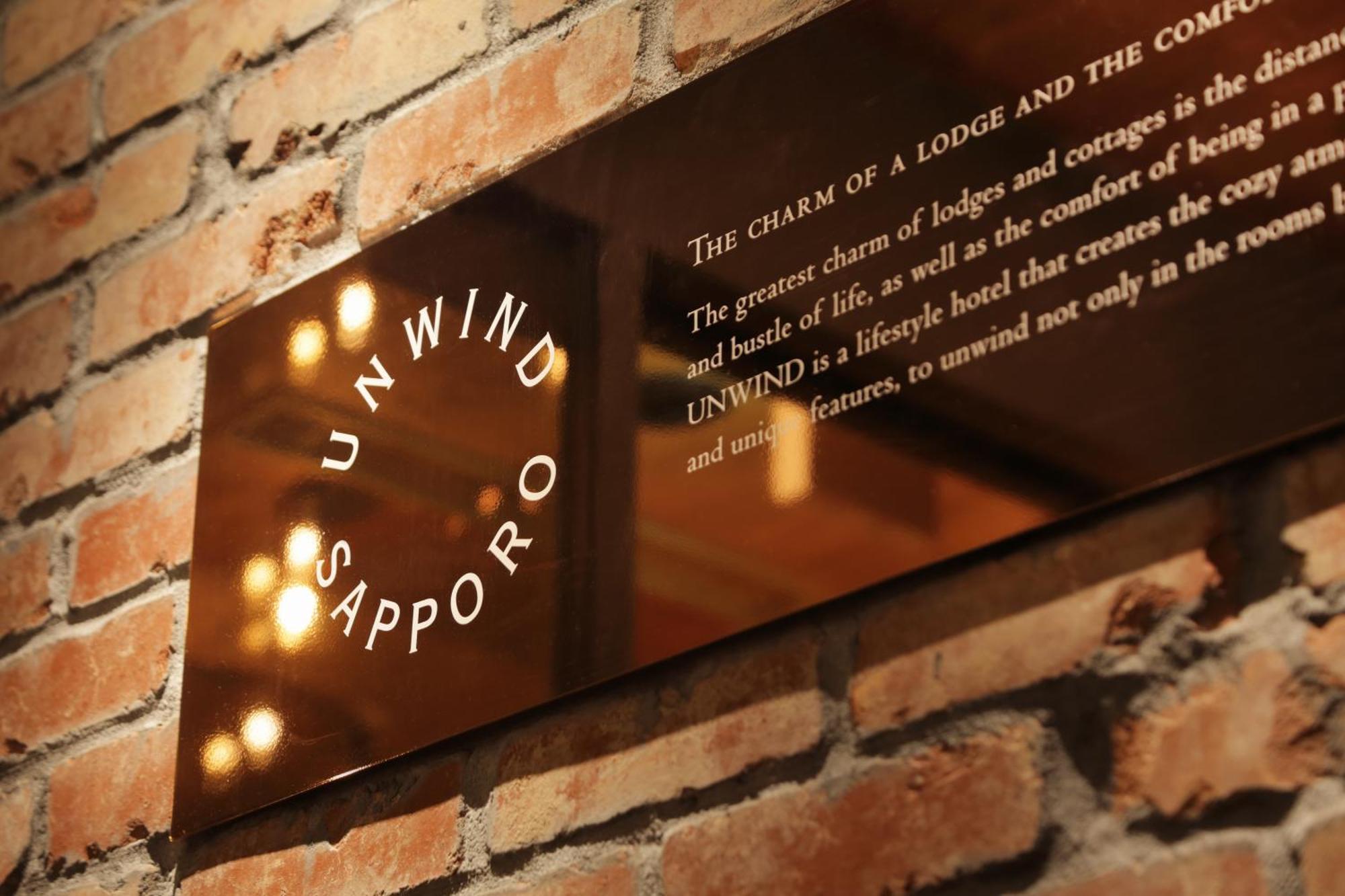 Unwind Hotel & Bar Sapporo Exterior foto